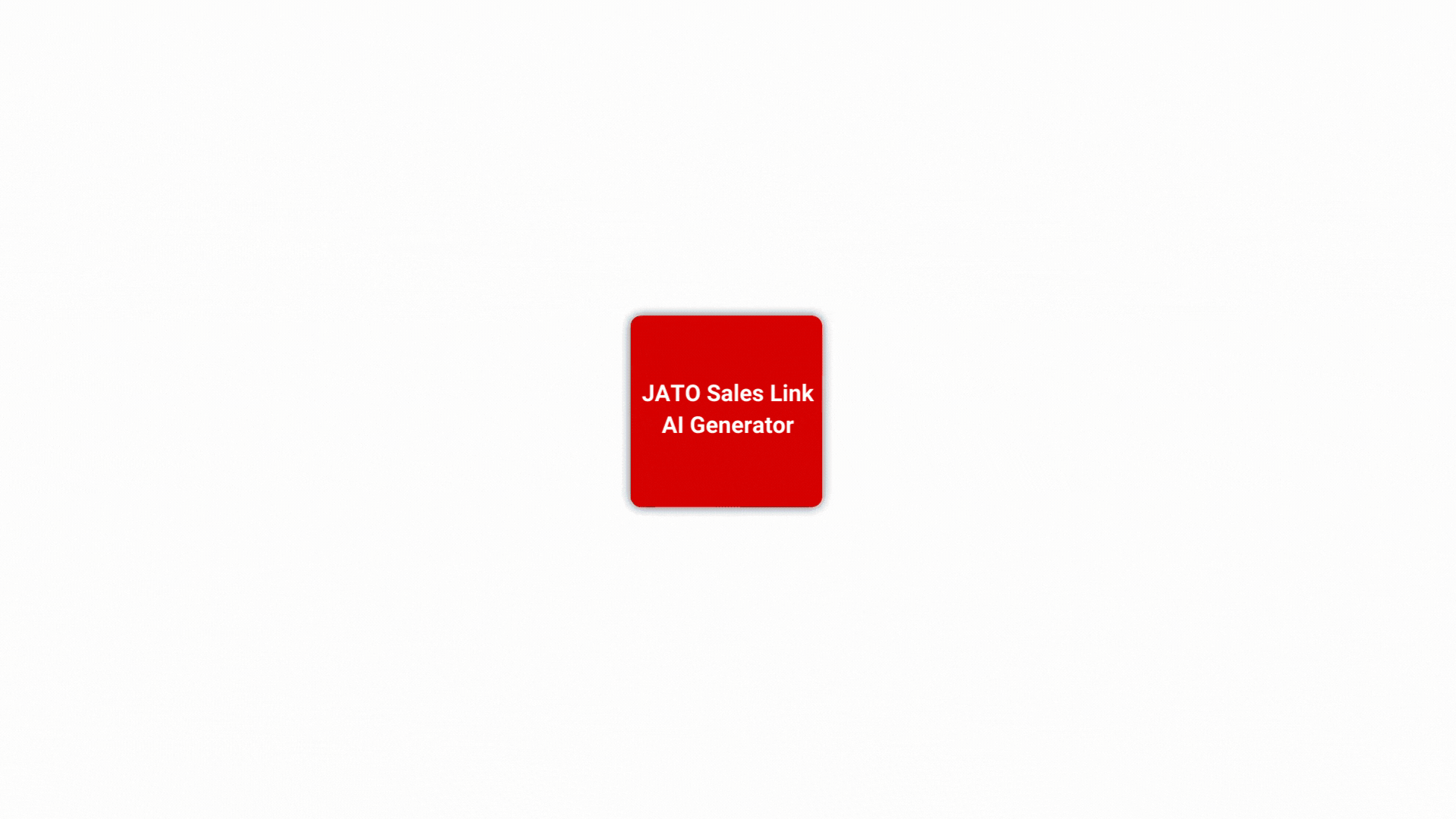 JATO Sales Link for Car Specification Analysis