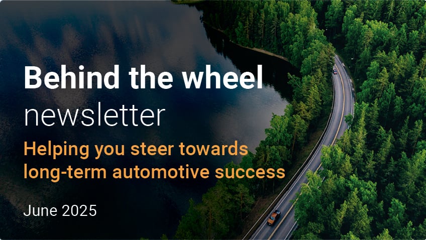 JATO behind the wheel newsletter - June 2025