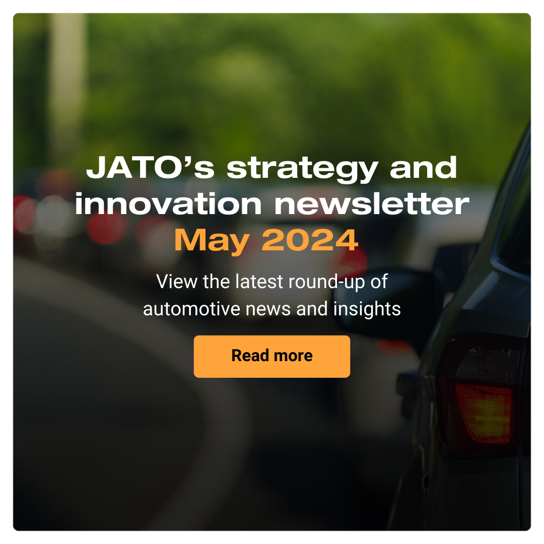 JATO's Strategy & Innovation newsletter - May 2024